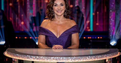 Strictly judge Shirley Ballas is all smiles as she heads back to hotel clutching champagne and grapes following first show of Live Tour