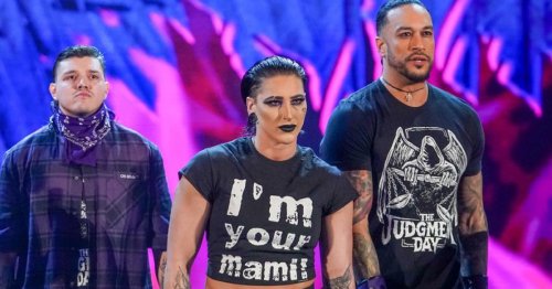 WWE stars Rhea Ripley, Dominik Mysterio and Damian Priest show off matching Judgment Day tattoos
