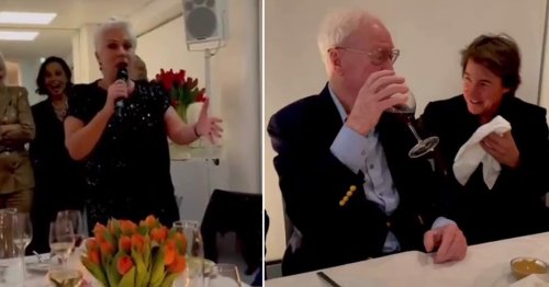 Denise Welch recalls moment she left Tom Cruise crying with laughter at Michael Caine’s birthday