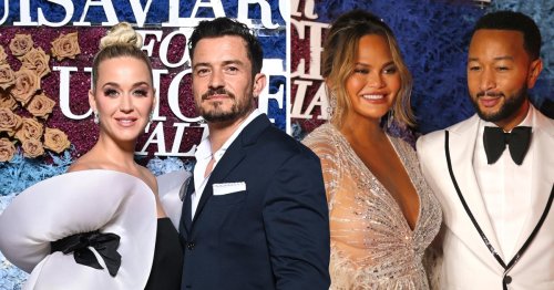 Chrissy Teigen and John Legend lead the stars at LuivaViaRoma for Unicef gala