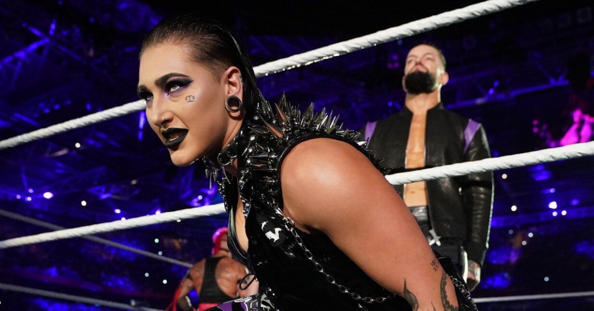 WWE star Rhea Ripley shares an adorable workout photo with her real ...