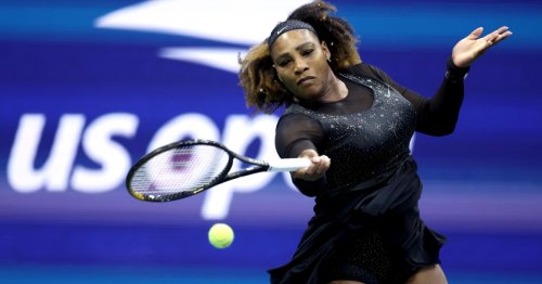 Serena Williams commands star-studded crowd as Zendaya, Tiger Woods and