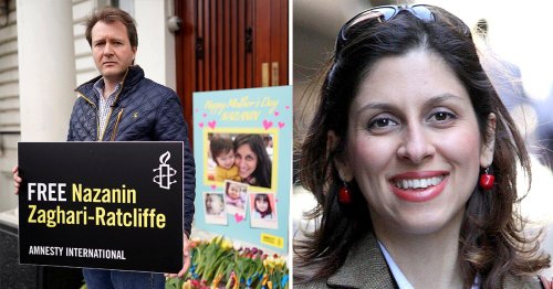 Nazanin Zaghari-Ratcliffe’s husband delivers Mother’s Day card to Iranian Embassy