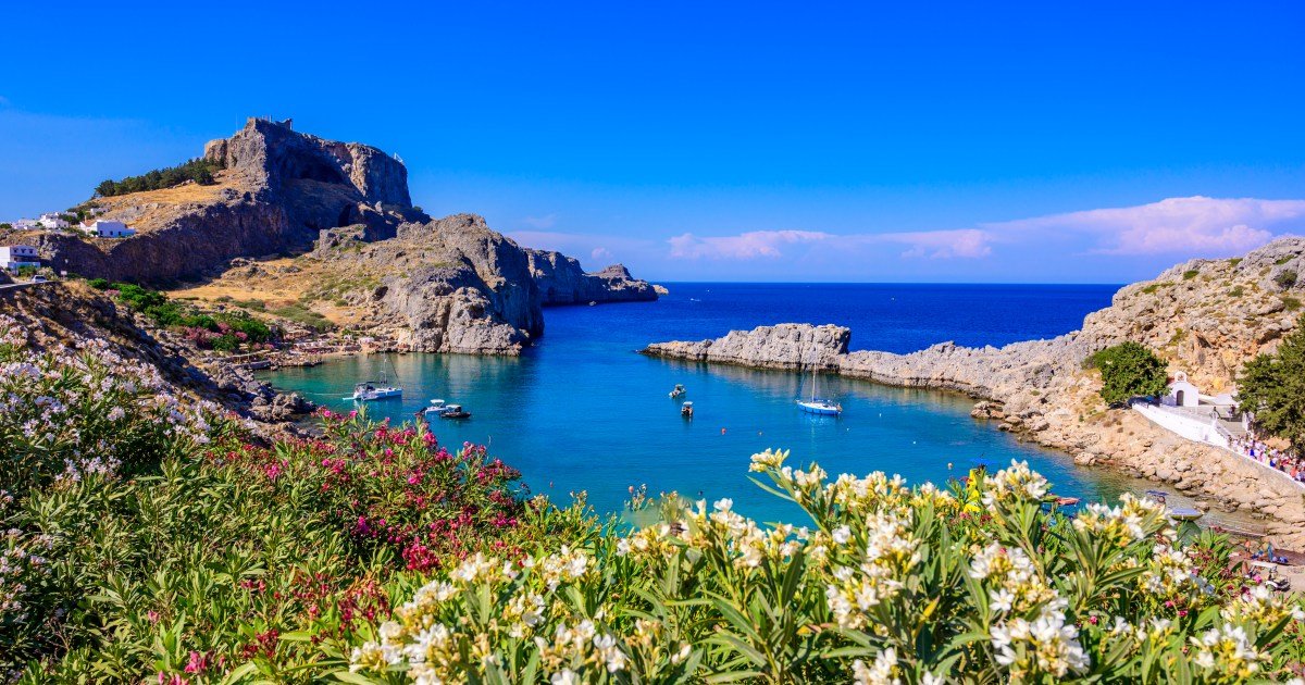 The charming Greek island where worries are left at the door