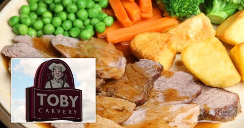 Fans of Toby Carvery ‘disappointed’ as chain gets rid of lamb on Sundays
