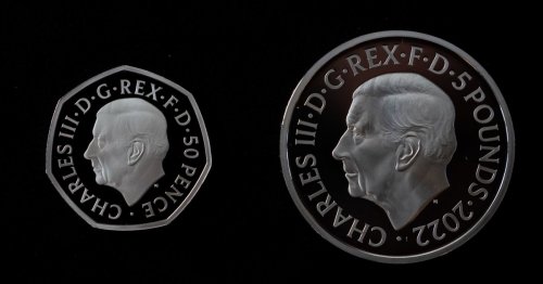 First look at new coins featuring King Charles’s portrait