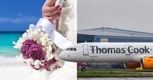 Nervous brides-to-be among those left waiting as Thomas Cook falters