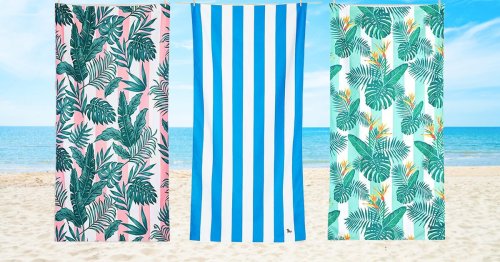 Save valuable luggage space with this eco-friendly beach towel – which dries in minutes