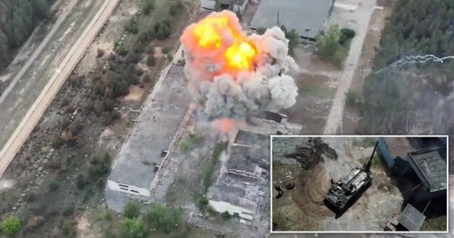 Pro-Russia journalist’s weapon boast allows Ukraine to blow it up the next day