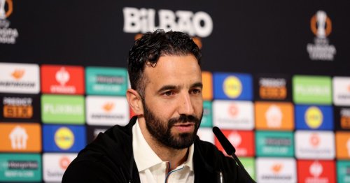 Ruben Amorim responds to Manchester United sack claim ahead of Europa League final
