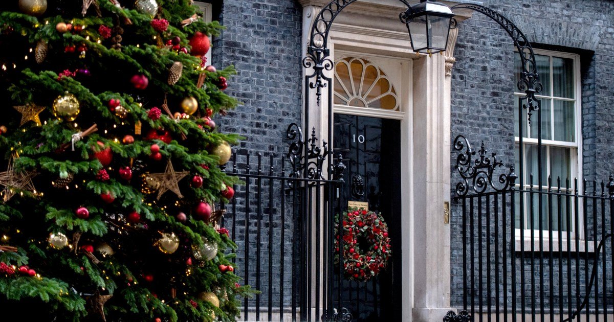 Sexist of the year prize ‘handed out at No 10 lockdown-breaking Christmas party’