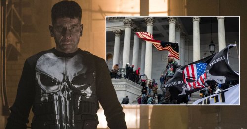 Punisher star Jon Bernthal ‘disgusted and horrified’ by Capitol rioters wearing Marvel character’s symbol on T-shirts