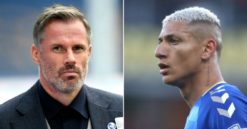 Jamie Carragher responds to Everton star Richarlison’s ‘wash your mouth’ dig