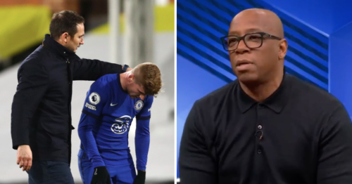 Ian Wright reacts to Timo Werner’s miss at Fulham and sends advice to Chelsea striker