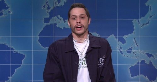 Pete Davidson sneaks Kanye West joke in final Saturday Night Live appearance after announcing exit in emotional letter