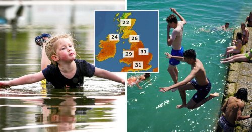 Get your shorts on – it’s going to hit 31°C this weekend as heatwave arrives