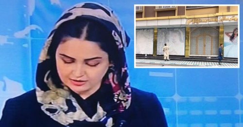Taliban ‘marks doors of prominent women’ as female anchors axed from TV