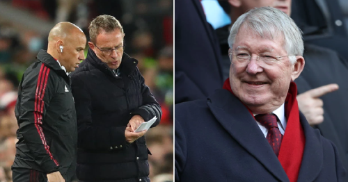 Sir Alex Ferguson delivered brutal put-down to Ralf Rangnick’s Manchester United coach