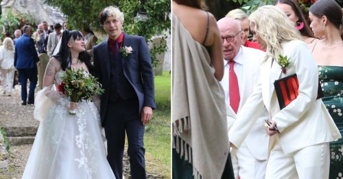 Rupert Murdoch attends granddaughter Charlotte Freud’s wedding in wake of Jerry Hall divorce proceedings