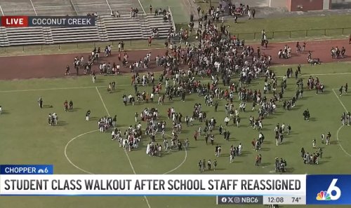 Florida Students Walk Out Over Transgender Investigation