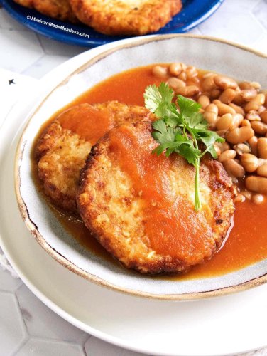 Tortitas De Papa Con Queso (Mexican Potato Cakes) | Mexican Made Meatless™