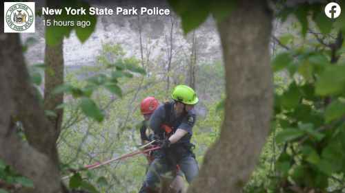 Hiker plunges 250 feet after climbing fence to take photo of gorge, New York cops say
