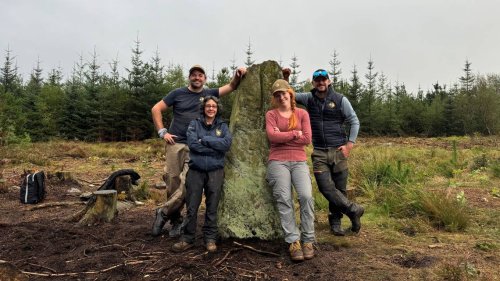 Local’s theory about ancient standing stone in UK forest turns out to be true. See it