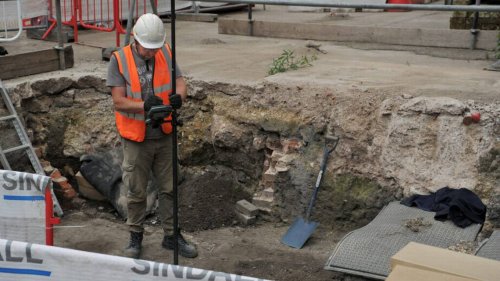 Remnants of medieval church — and hundreds of bodies — found at UK university