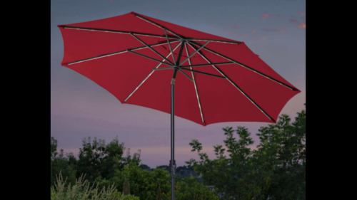 Solar umbrellas sold only by Costco recalled after fires and a smoke inhalation injury