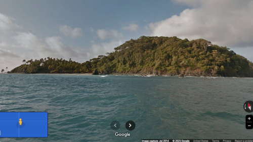 Slippery creature with ‘mask’ found lurking on former prison island for 1st time