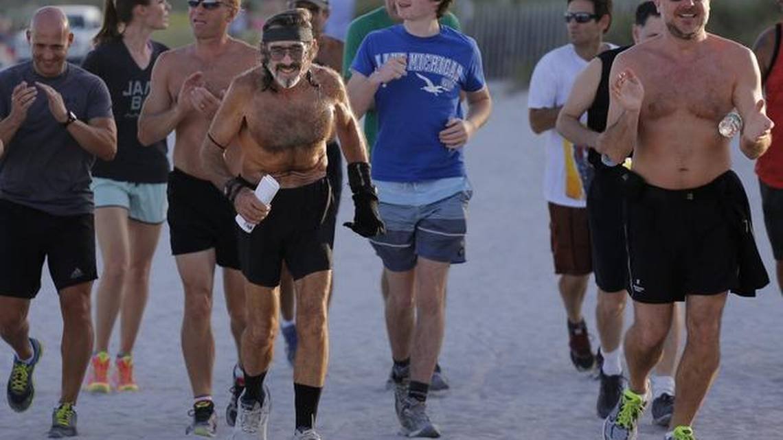 Miami Beach man celebrates 40 years of daily run