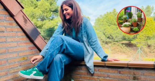 Tu terraza puede parecerse a la de Nuria Roca (aunque no tengas ni idea de jardinería) con estas plantas que no dan trabajo y aguantan el calor