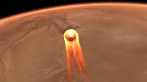 A 24 horas de la llegada de la sonda InSight a Marte