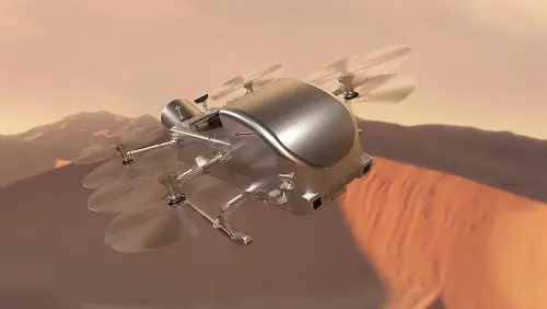 La NASA da el visto bueno para el lanzamiento del dron Dragonfly a Titán en julio de 2028… O al menos para intentarlo
