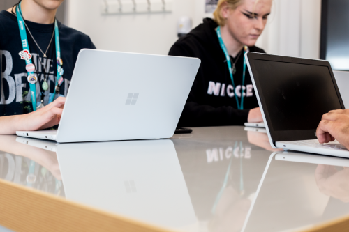 A college is lending Microsoft devices to every student to address digital poverty