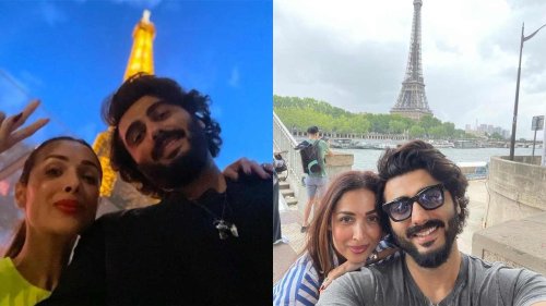 Malaika Arora and Arjun Kapoor recent pictures from Paris is all things love