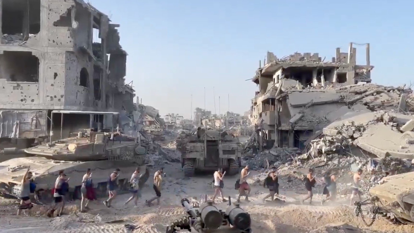 Israeli soldiers storm Gaza's last working hospital, force out semi-naked medics and patients