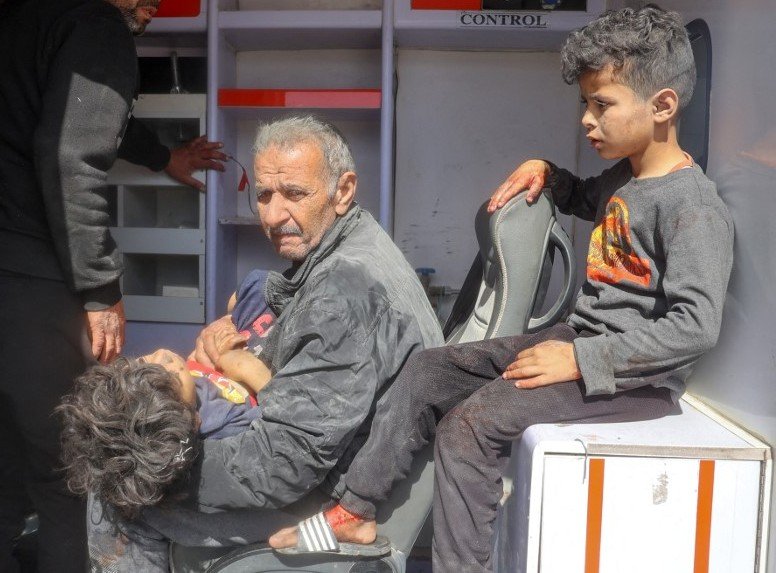 In photos: Israel attacks UN headquarters in Gaza, killing one