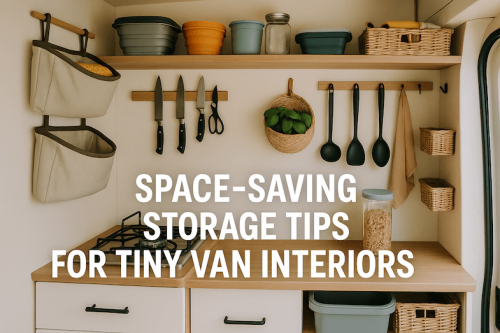 Space-Saving Van Storage Ideas for Van Life