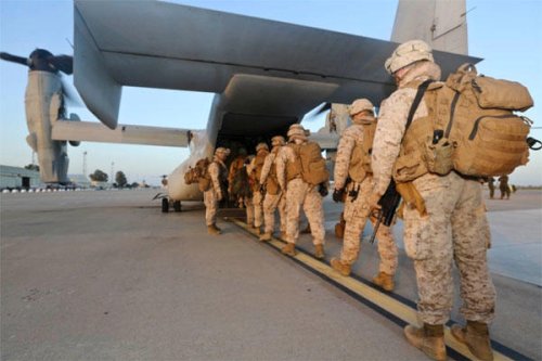 Marines and Ospreys Deployed to Fight Ebola Epidemic