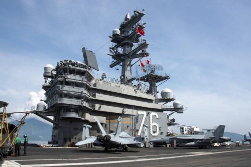 US aircraft carrier makes Vietnam port call | Flipboard