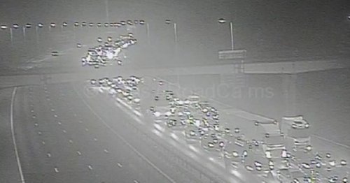 M60 closed as lorry crashes into six vehicles with multiple people injured