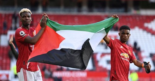 Israel striker criticises Man Utd pair's support for Palestine