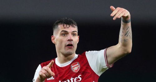 Granit Xhaka's teasing claim to Emile Smith Rowe during Arsenal's win over Leeds