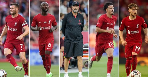 Where Liverpool's 10 midfielders stand under Klopp amid new transfer approach