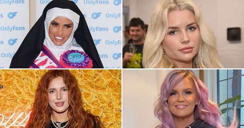 OnlyFans celeb rich list as Katie Price joins famous faces stripping for cash