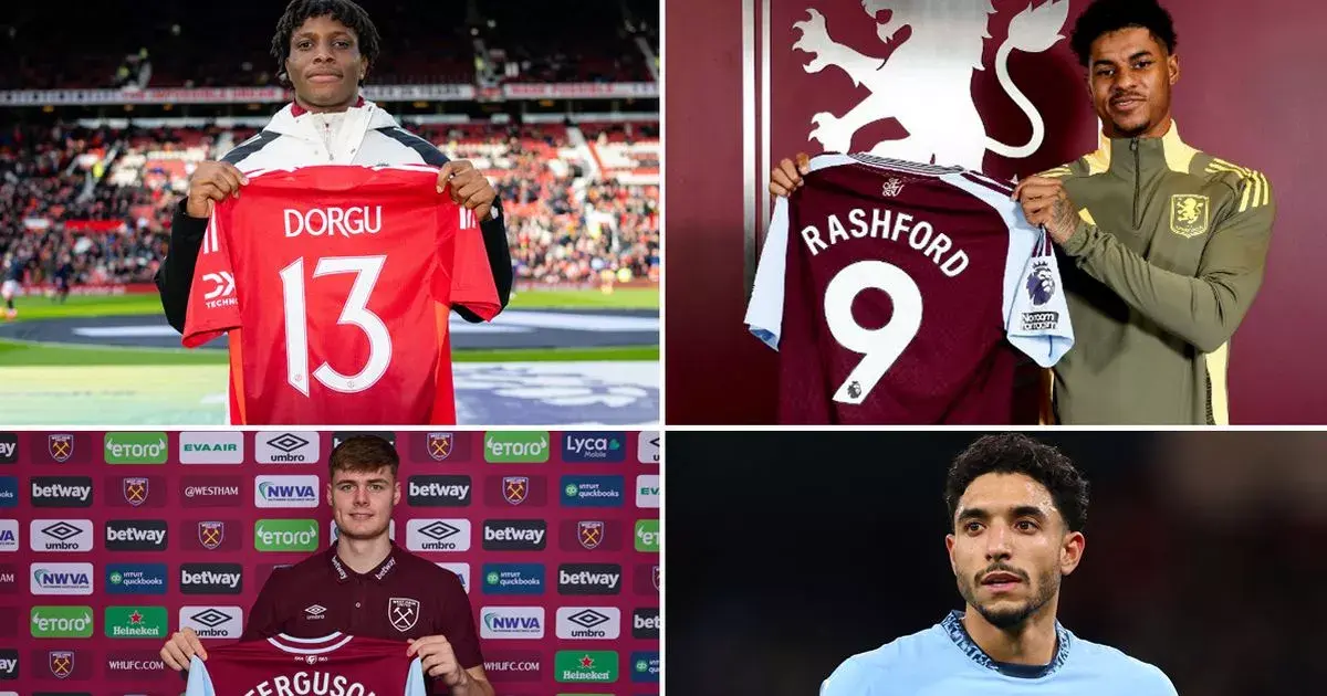 January transfers 2025: Every done deal as deadline day closes and window slams shut