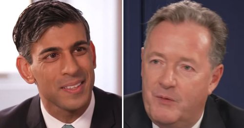 Rishi Sunak's blunt response as Piers Morgan asks Prime Minister if he's 'stinking rich'