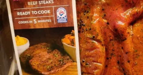 Aldi apologises and removes sticker from steaks after it offends Hindu group