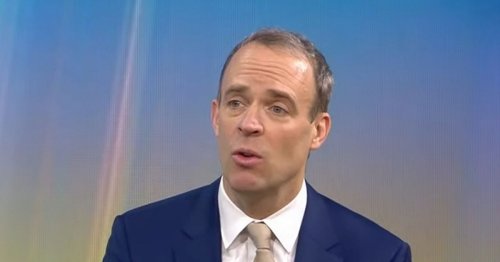 Dominic Raab accidentally admits 'party' then backtracks in car crash interview